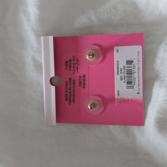 Kate Spade Pearl Gold Earrings - Picture 2 of 2